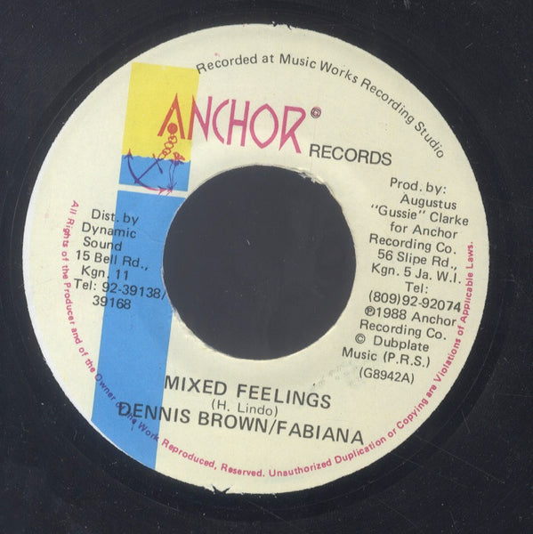 DENNIS BROWN & FABIANA [Mixed Feelings]