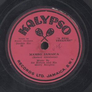 SIR HORACE & MERRY KNIGHTS [Mambo Jamaica / Morgans Mento]