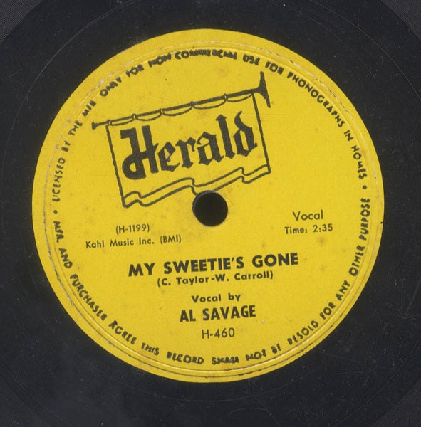 AL SAVAGE [Paradise Princess / My Sweetie's Gone]