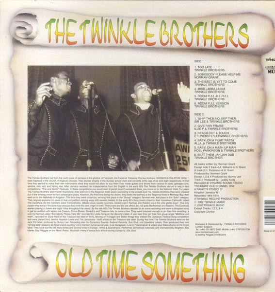 TWINKLE BROTHERS [Old Time Something]