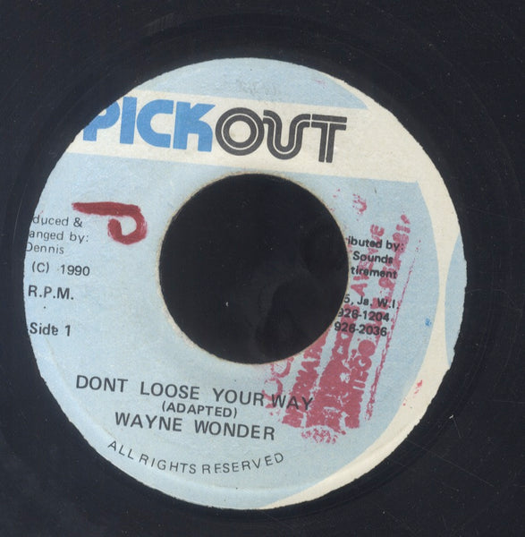 WAYNE WONDER [Don't Loose Your Way]