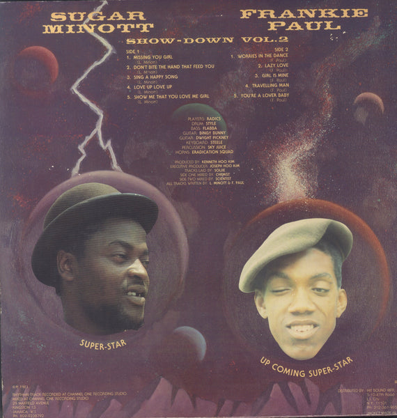 SUGAR MINOTT / FRANKIE PAUL [Show Down Vol. 2]