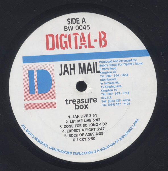 JAH MALI [Treasure Box]