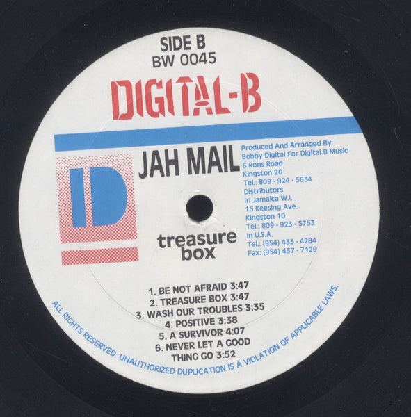 JAH MALI [Treasure Box]