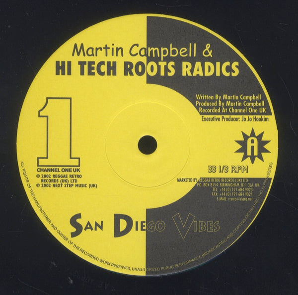 MARTIN CAMPBELL & HI TECH ROOTS RADICS [San Diego Vibes]