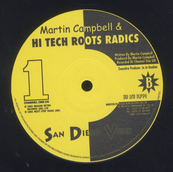 MARTIN CAMPBELL & HI TECH ROOTS RADICS [San Diego Vibes]