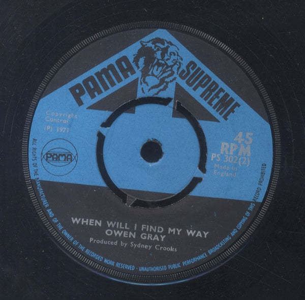 OWEN GREY [Candida / When Will I Find My Way]
