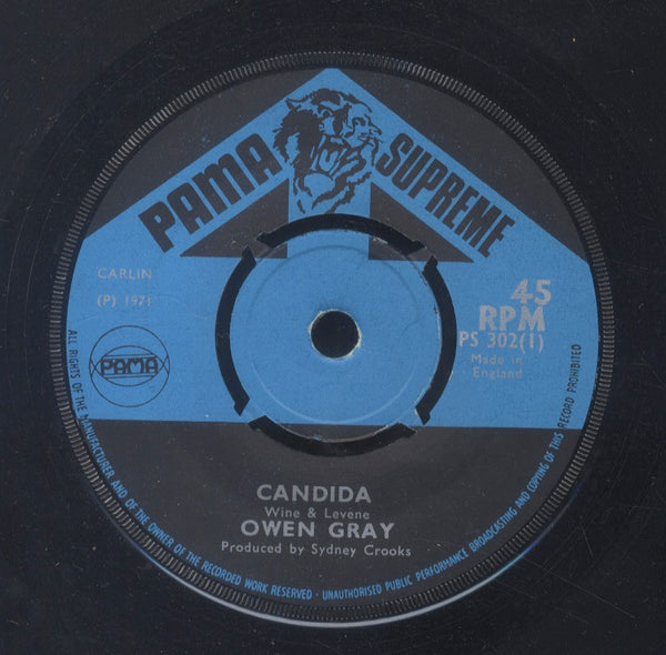 OWEN GREY [Candida / When Will I Find My Way]