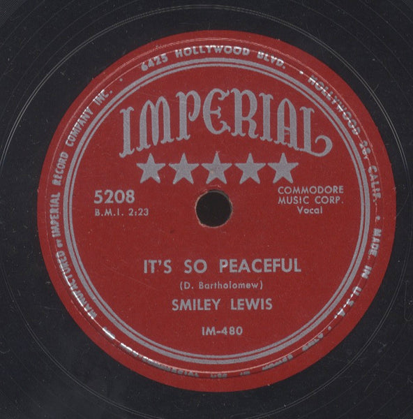 SMILEY LEWIS [Gumbo Blues / It's So Peacefull]