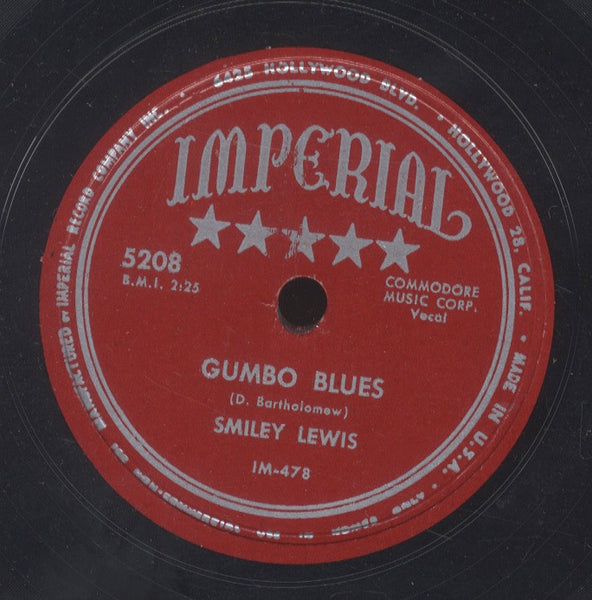 SMILEY LEWIS [Gumbo Blues / It's So Peacefull]