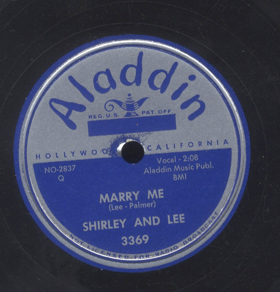 SHIRLEY & LEE [I Want To Dance / Marry Me]