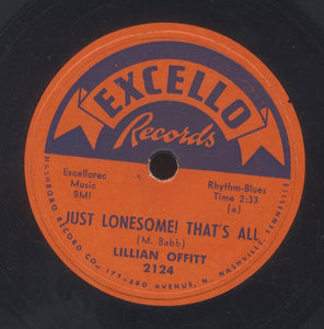 LLIAN OFFIT [Just Lonesome That's All / Darling I'll Forgive You]