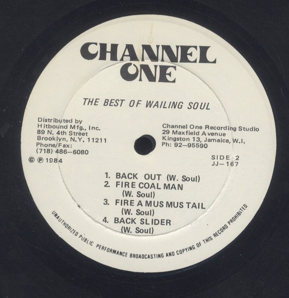 WAILING SOULS [The Very Best Of]