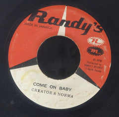 NORMA FRAZER / CREATOR & NORMA  [Come On Baby / We'll Be Lovers]
