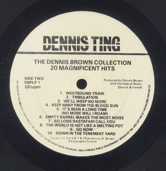 DENNIS BROWN [The Dennis Brown Collection 20 Magnificent Hits]