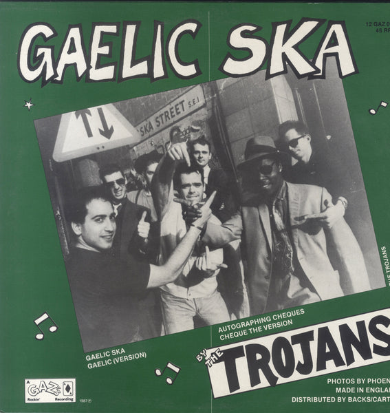 THE TROJANS [Gaelic Ska / Autographing Cheques]