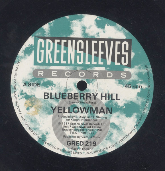 YELLOWMAN [Blueberry Hill / Young Girl Be Wise]