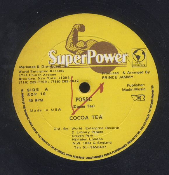 COCOA TEA / ADMIRAL BAILEY [Posse / Top Celebrity Man]