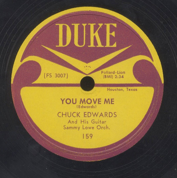 CHUCK EDWARDS [If You Love Me / You Move Me]