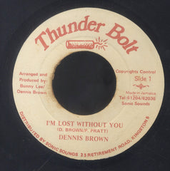 DENNIS BROWN [I'm Lost Without You]