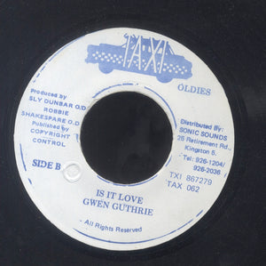 GWEN GUTHRIE / VICEROYS [Is This Love/ Heart Made Of Stone]