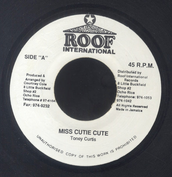 TONEY CURTIS [Miss Cutie Cutie]