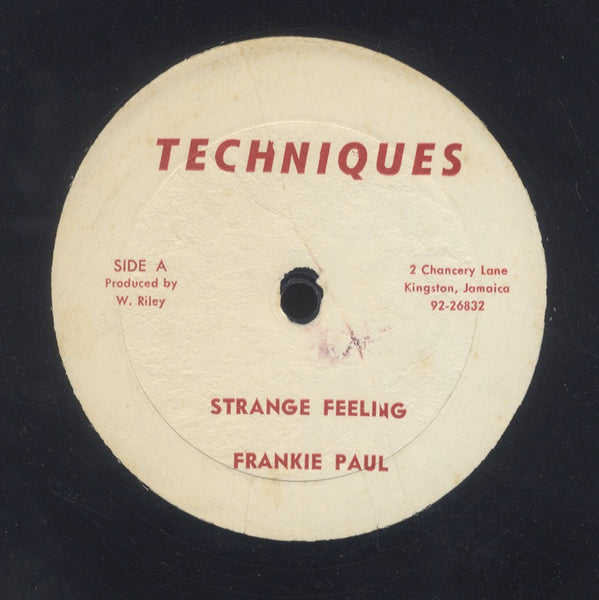 JOHNNIE OSBOURNE / FRANKIE PAUL [Oh Jah Help Us / Strange Feeling]