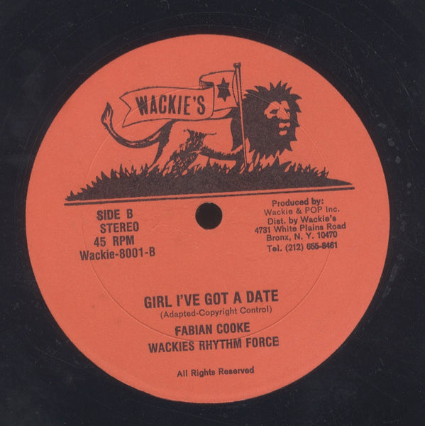 DON ANGELO / FABIAN COOKE [Good Sensi / Girl I've Got A Date]