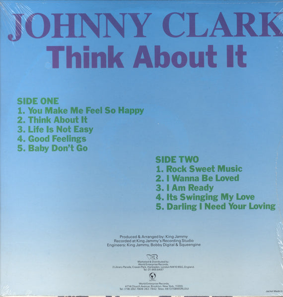 JOHNNY CLARKE [Think About It]