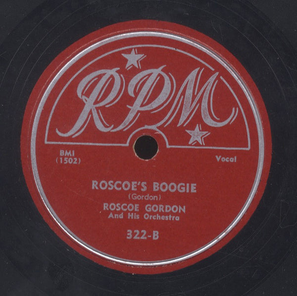 ROSCOE GORDON [City Woman / Roscoe Boogie]