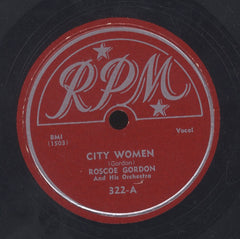 ROSCOE GORDON [City Woman / Roscoe Boogie]