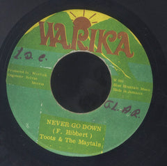 TOOTS & THE MAYTALS [Never Go Down (Rastaman)]