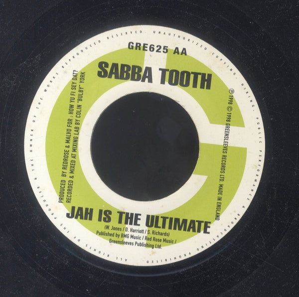 AL CAMPBELL / SABBA TOOTH [No Love / Jah Is The Ultimate]