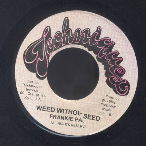 FRANKIE PAUL / AUGUSTOUS PABLO [Weed Without Seed / Orange Street Special]