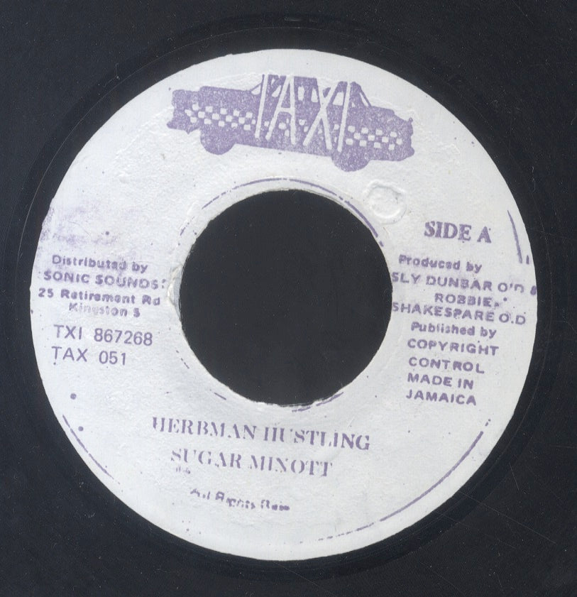 SUGAR MINOTT / TAXI GANG [Herbman Hustling / Water Bed]