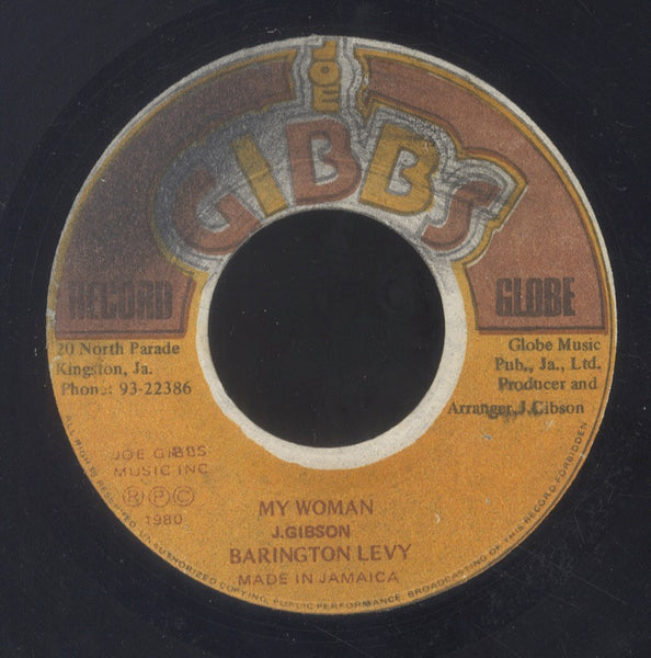 BARRINGTON LEVY [My Woman]