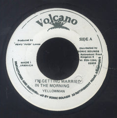 YELLOWMAN [I'm Getting Married In The Morning/I'm Getting Divorced]