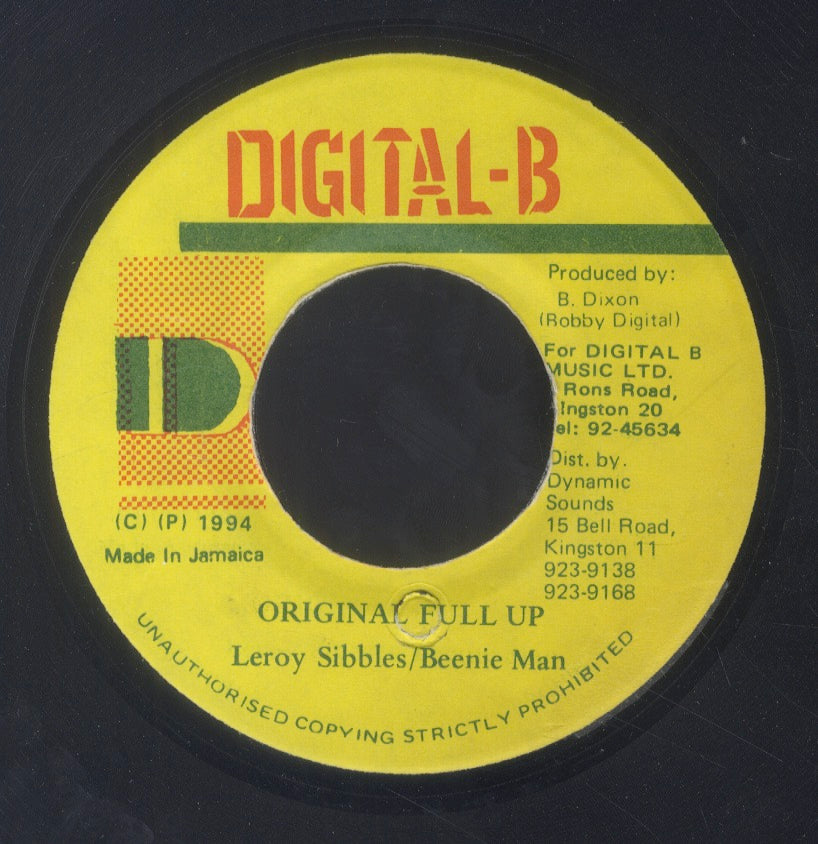 LEROY SIBBLES / BEENIE MAN [Original Full Up]