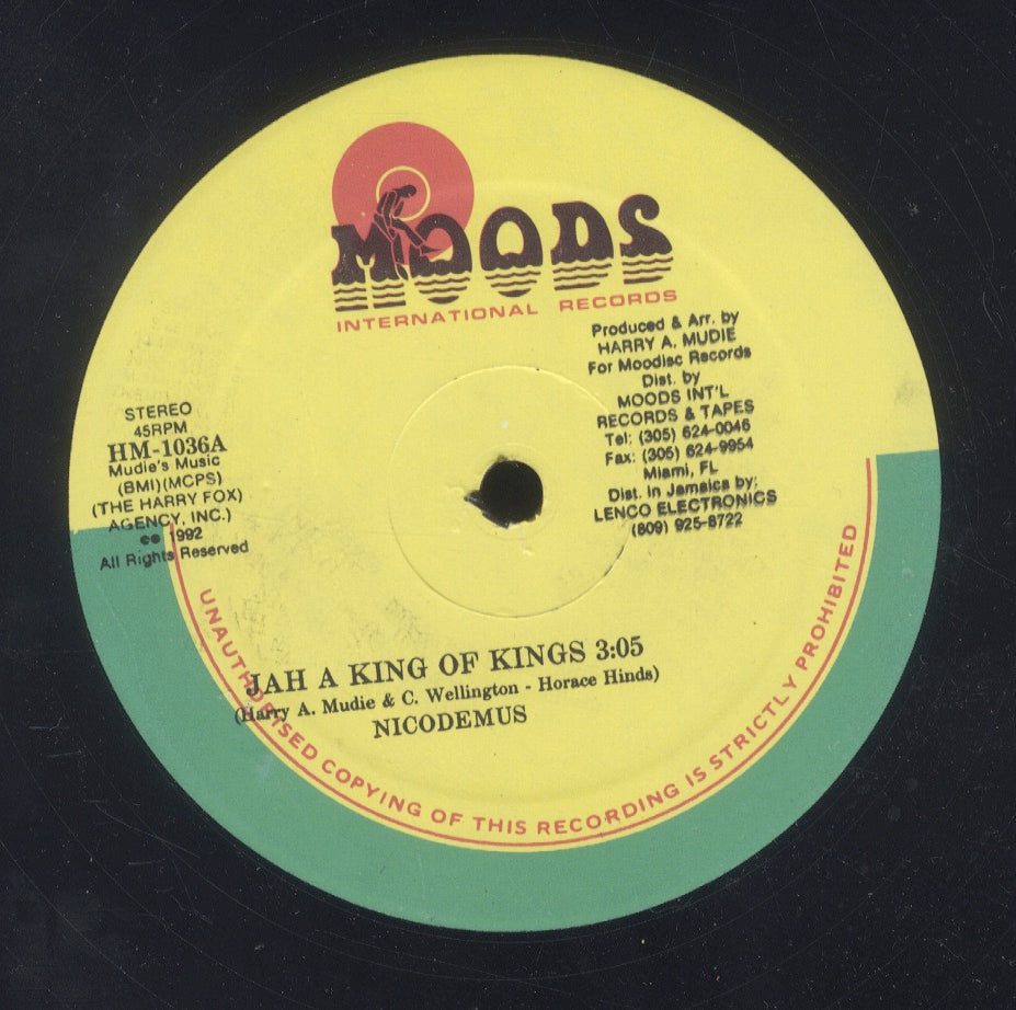 NICO DEMUS / NICODEMUS - HORACE ANDY [Jah A King Of Kings / Jah King My Love"Serious Thing"]