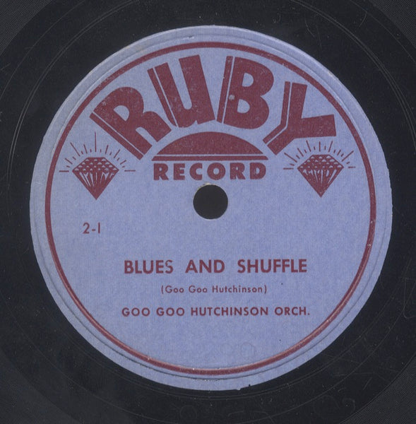 GLORIA SHANNON / GOO GOO HUTCHINSON ORCHESTRA [Station Blues / Blues And Shuffle]
