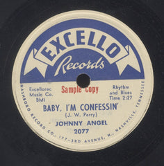 JOHNNY ANGEL [Baby I'm Confessin' / I Realize ]