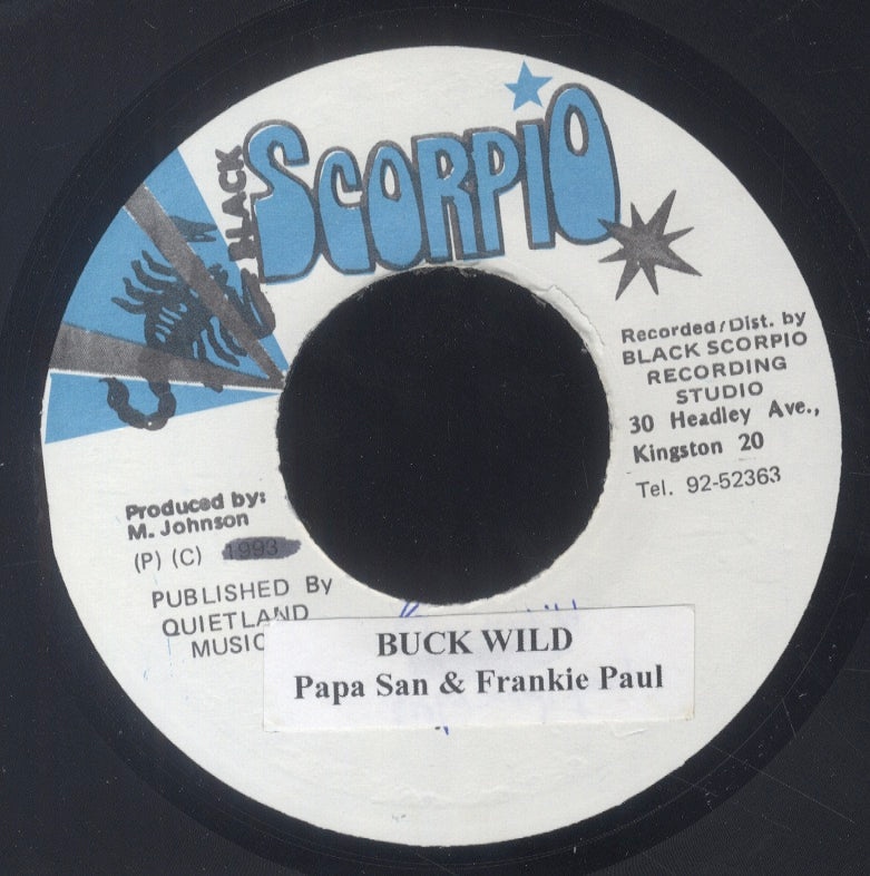 BUCK WILD FRANKIE PAUL PAPA SAN - 洋楽