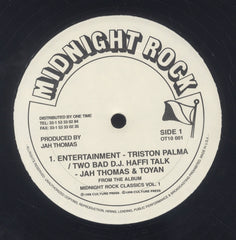 TRISTON PALMA / JAH THOMAS /  TOYAN [Entertainment / Two Bad D.j. Haffi Talk Strickly Rubba Dub / Praise Him / Pretty Face]