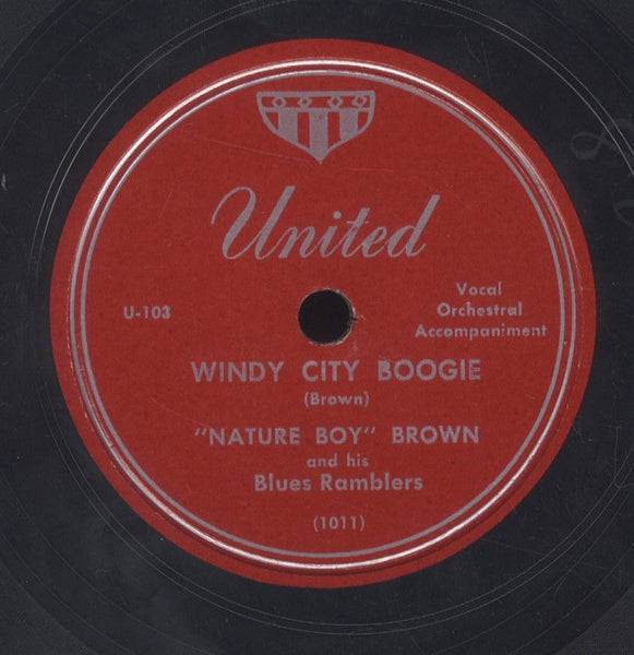 "NATURE BOY" BROWN [Blackjack Blues / Windy City Boogie]
