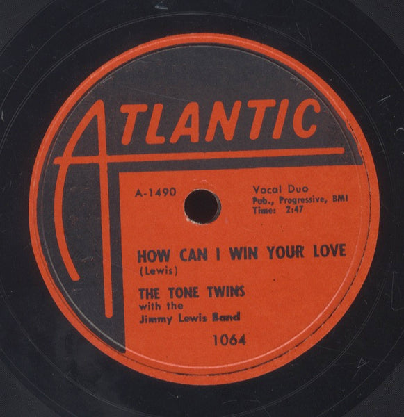 THE TONE TWINS [Hey Pretty Girl / How Can I Win Your Love]