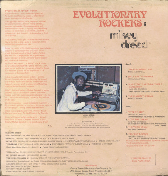 MIKEY DREAD [Evolutionary Rockers]