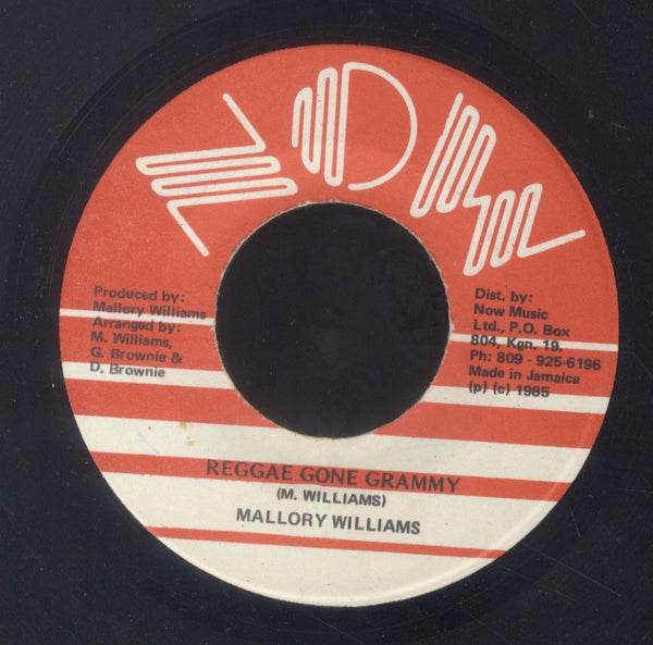 MALLORY WILLIAMS [Reggae Gone Grammy]