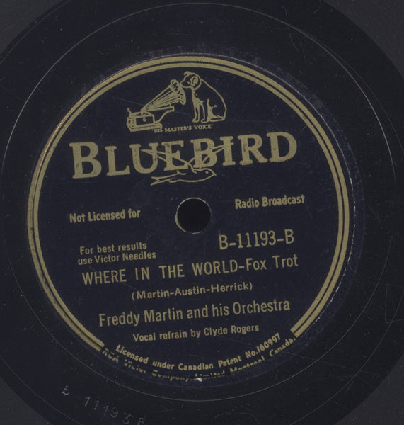 FREDDIE MARTIN AND HIS ORCHESTRA [The Swiss Bellringer]