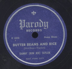 DANNY ( RUN JOE) TYLOR [Butter Beans With Rice / Come Back Connie]