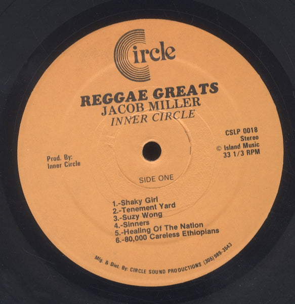 JACOB MILLER & INNER CIRCLE [Reggae Greats]
